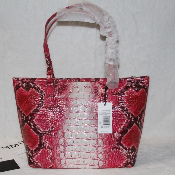NWT BRAHMIN Medium Asher Tote Leather Heart Bag Purse - Picture 3 of 7